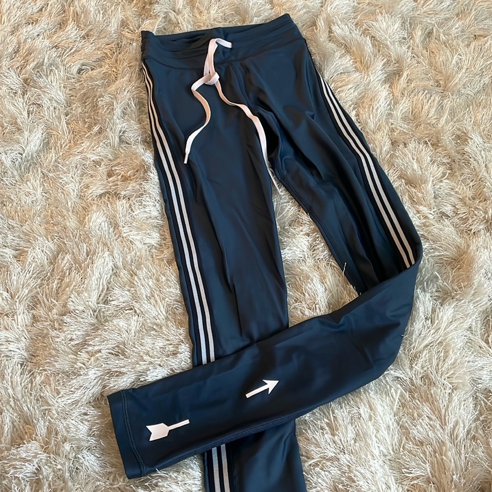 The Upside Shiny drawstring leggings